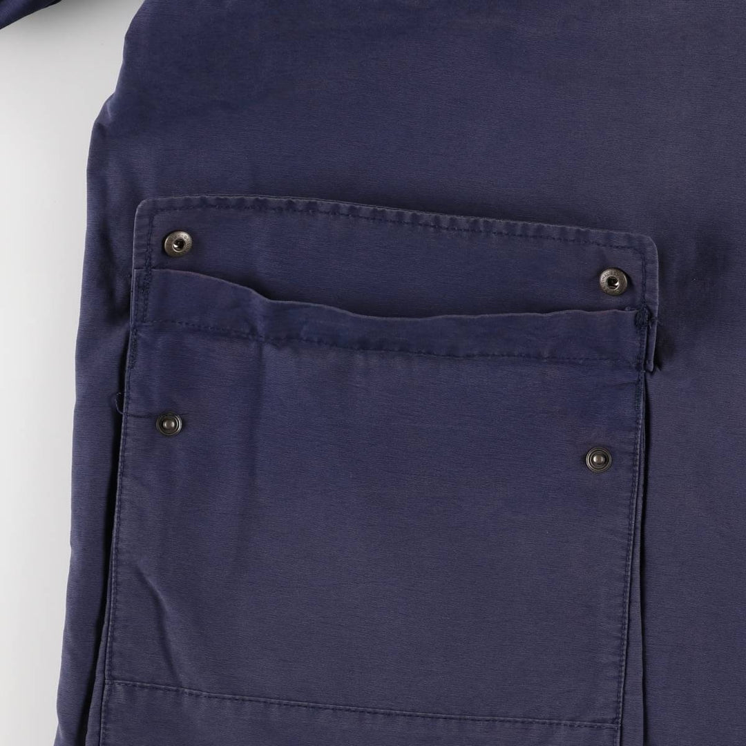 Eddie Bauer Collared Mountain Jacket Shell Jacket Men's L size cotton navy blue type Vintage Second Hand