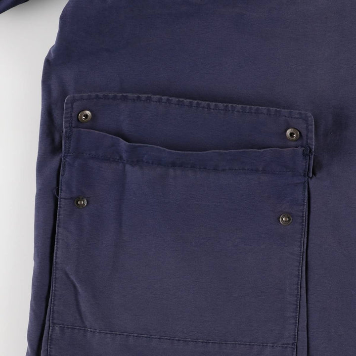 Eddie Bauer Collared Mountain Jacket Shell Jacket Men's L size cotton navy blue type Vintage Second Hand