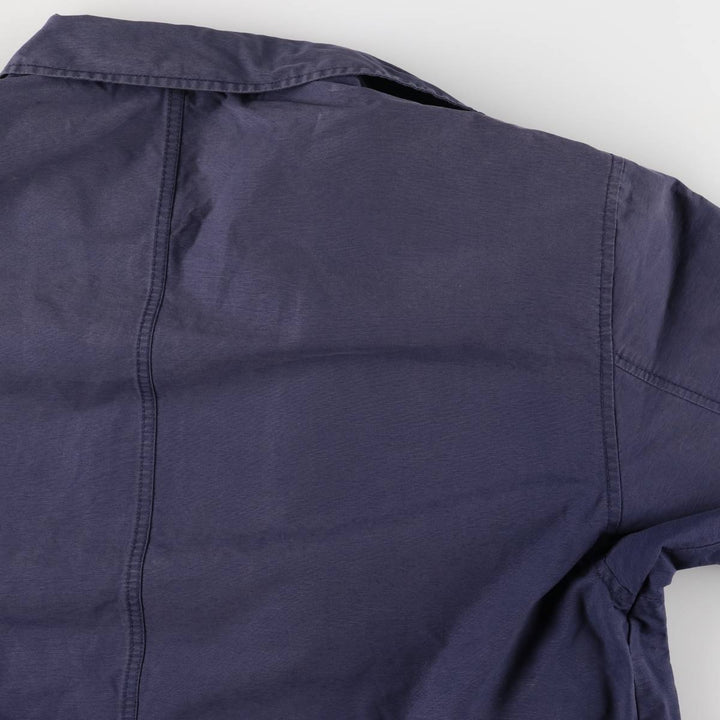 Eddie Bauer Collared Mountain Jacket Shell Jacket Men's L size cotton navy blue type Vintage Second Hand