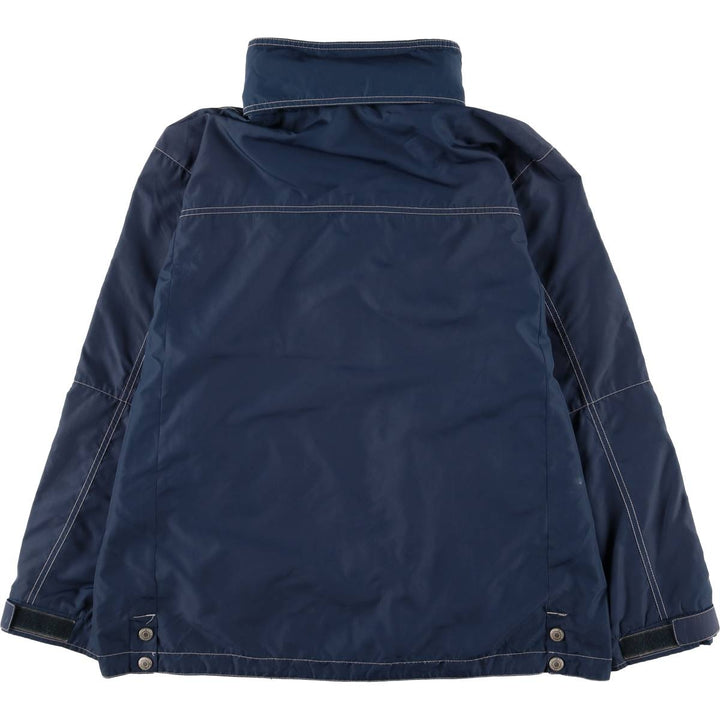 Eddie Bauer Windbreaker Men's Size L polyester navy blue type Vintage Second Hand
