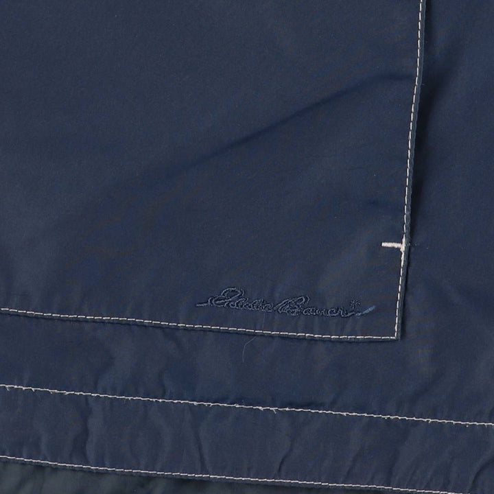 Eddie Bauer Windbreaker Men's Size L polyester navy blue type Vintage Second Hand