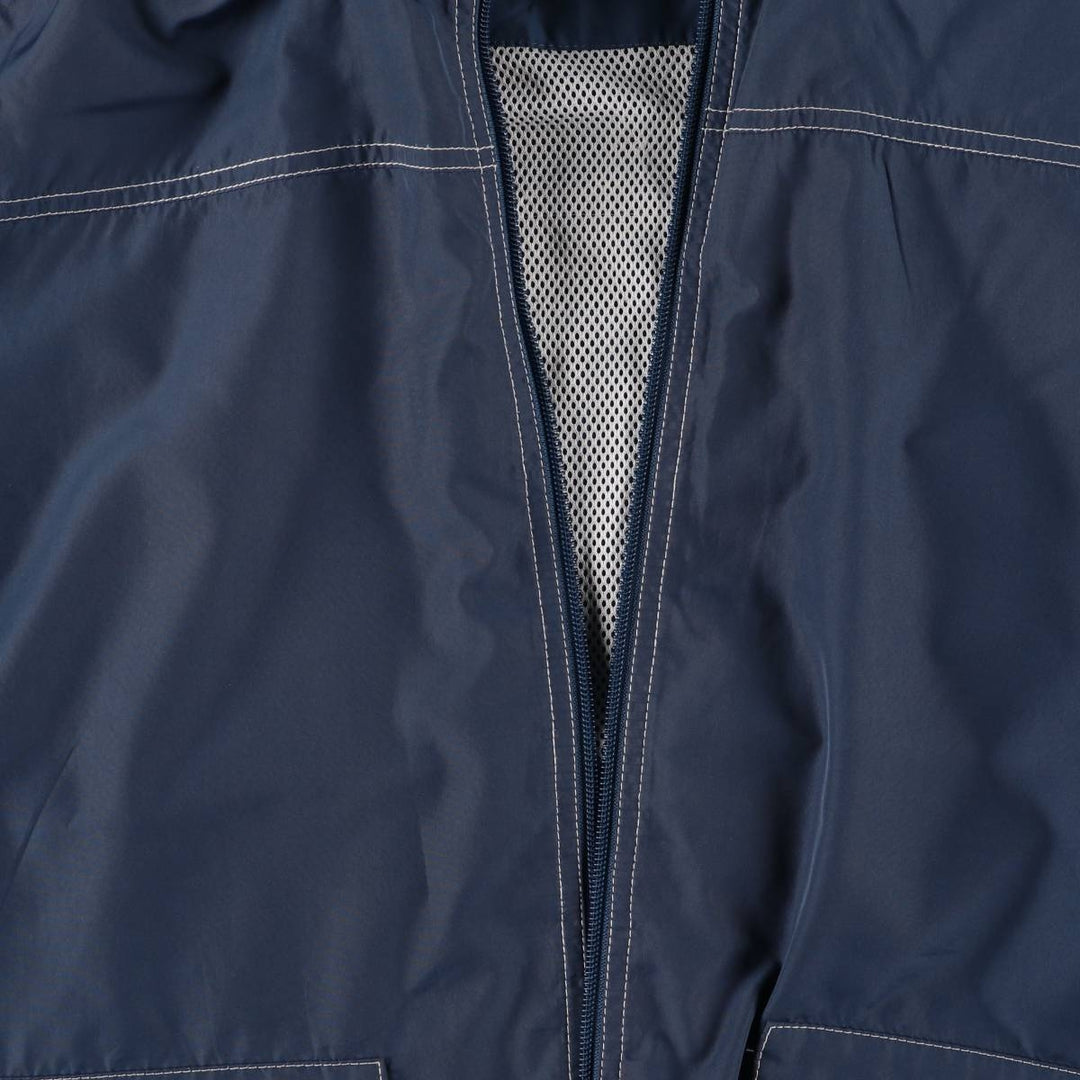 Eddie Bauer Windbreaker Men's Size L polyester navy blue type Vintage Second Hand
