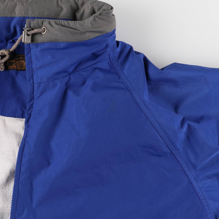 80s-90'S Eddie Bauer Black Tag Nylon Jacket Men's Size L Vintage Nylon blue type Vintage Second Hand