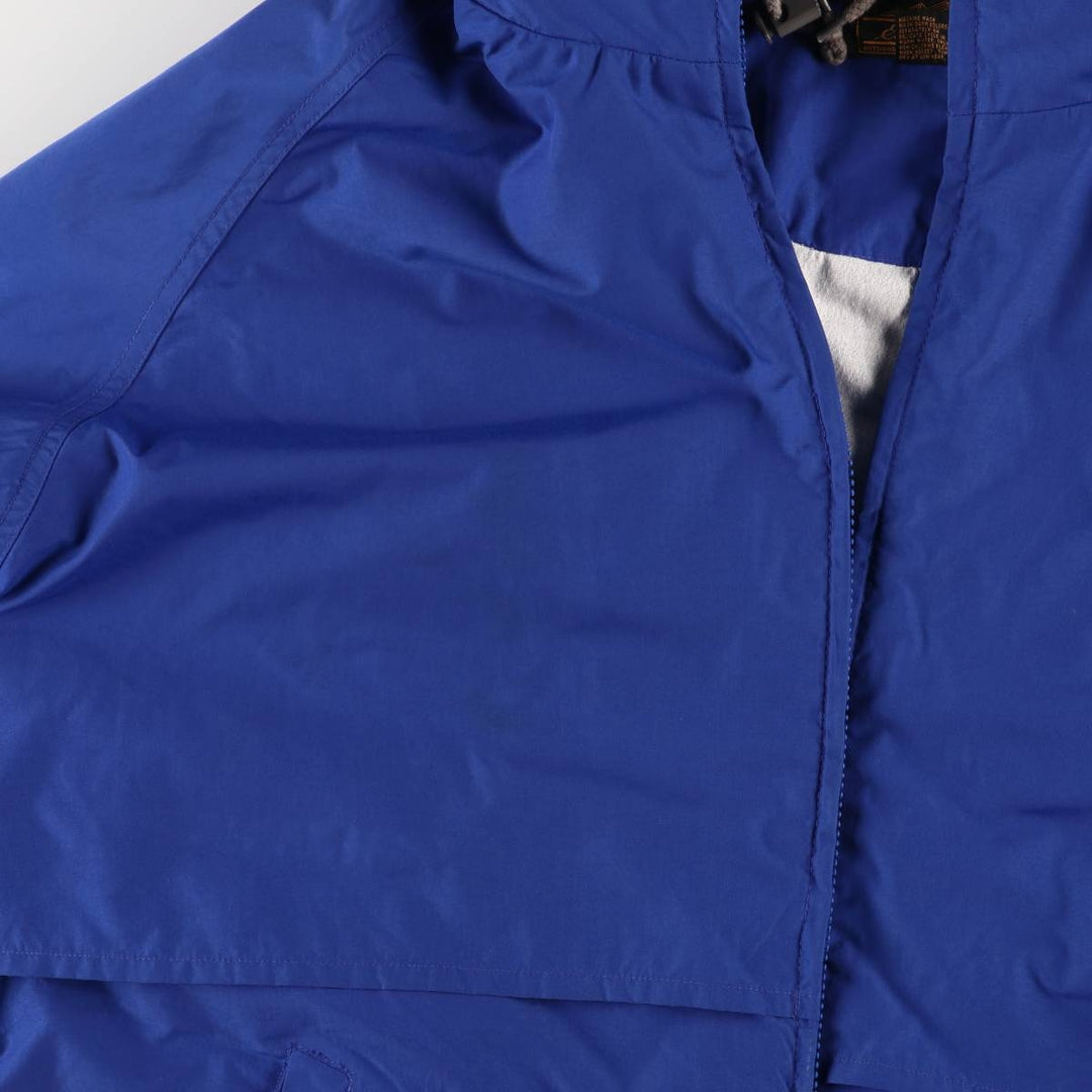 80s-90'S Eddie Bauer Black Tag Nylon Jacket Men's Size L Vintage Nylon blue type Vintage Second Hand