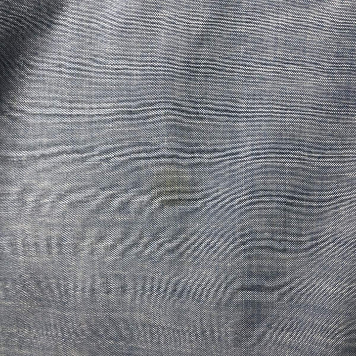 Big Mac Short Sleeve Chambray Shirt, Men's Size XL cotton Indigo Vintage Second Hand
