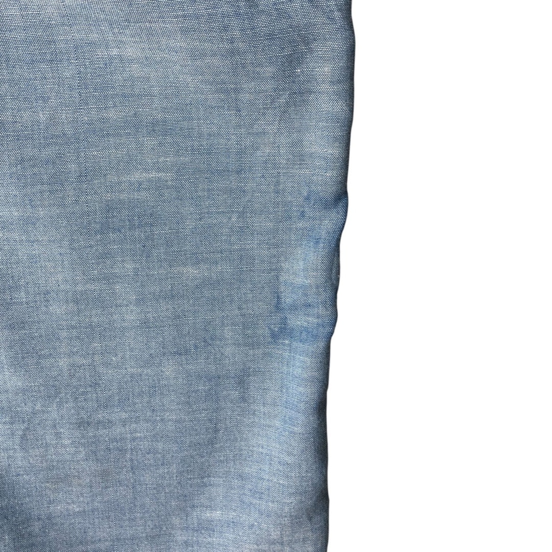 Big Mac Short Sleeve Chambray Shirt, Men's Size XL cotton Indigo Vintage Second Hand