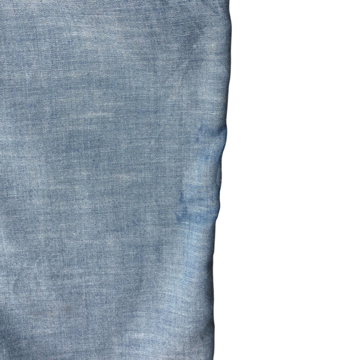 Big Mac Short Sleeve Chambray Shirt, Men's Size XL cotton Indigo Vintage Second Hand