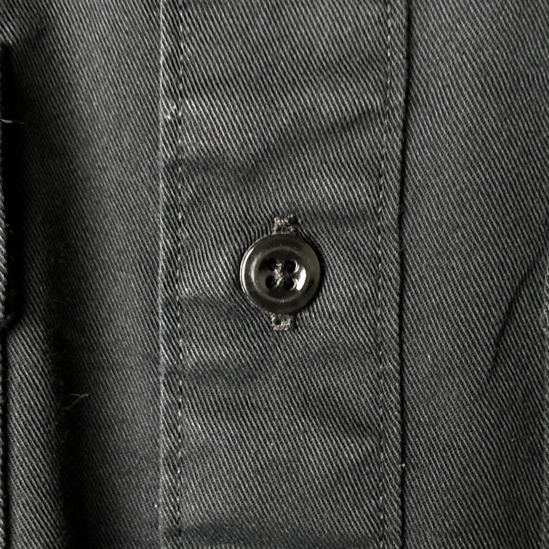 Carhartt Relaxed Fit Short Sleeve Work Shirt, Boxy Shirt, Men's Size Medium polyester black type Vintage Second Hand