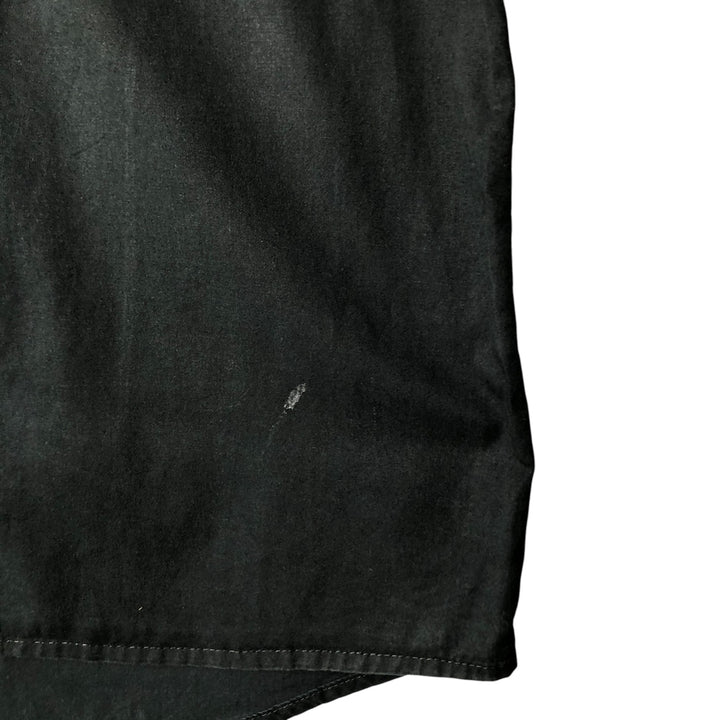 Harley-Davidson Men's Button-Down Short Sleeve Work Shirt, Size XL cotton black type Vintage Second Hand