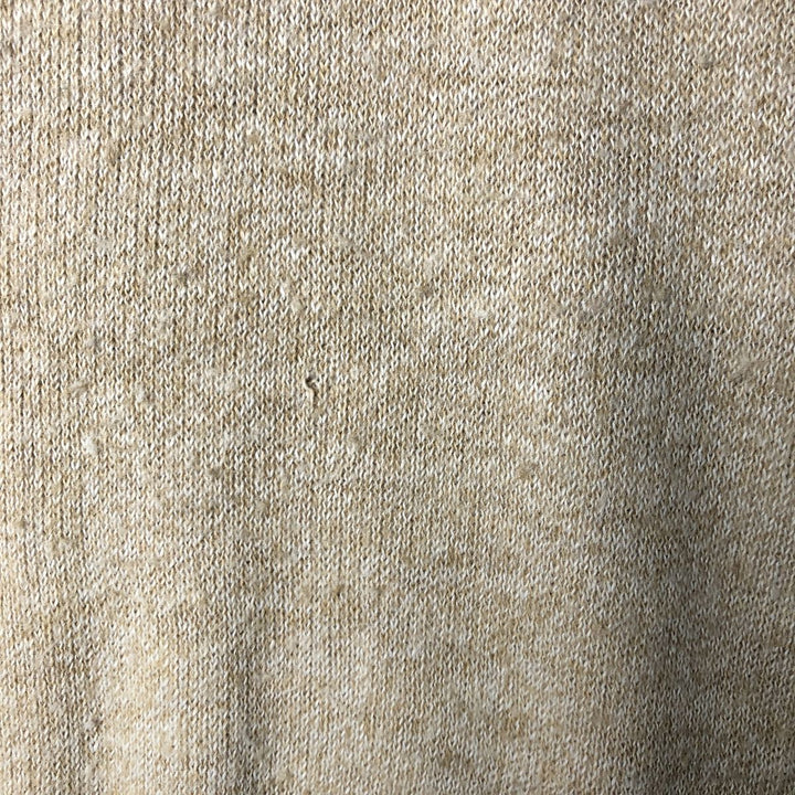 Vintage Peebles V-neck acrylic knit vest, made in the USA, men's size XL acrylic Beige type Vintage Second Hand