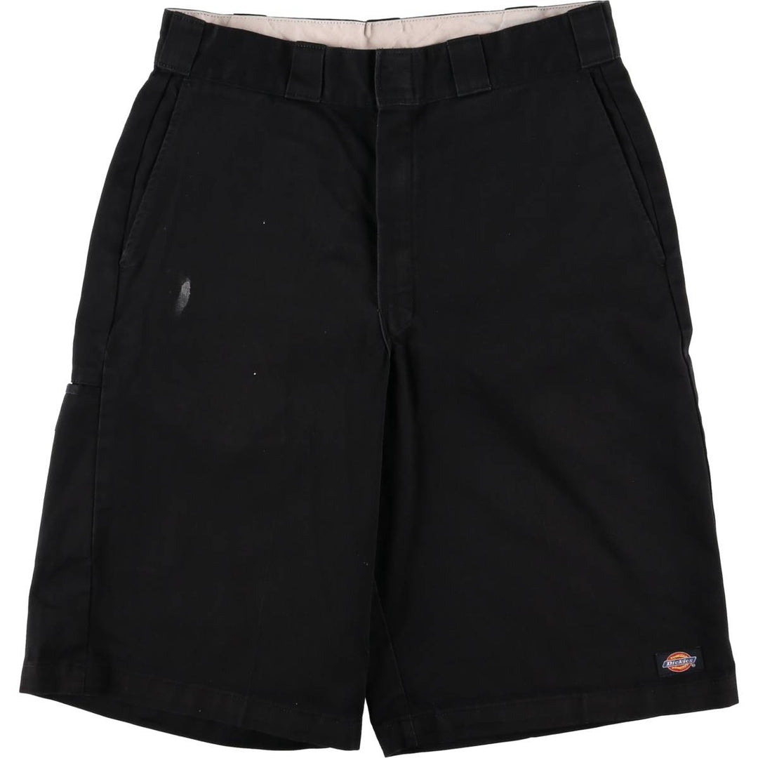 Dickies Work Shorts, Half Pants, Men's, W32 equivalent unclear black type Vintage Second Hand