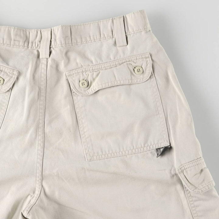 90'S Levi's SILVER TAB Khakis cargo shorts, half pants, men's, w37 equivalent, vintage cotton Beige type Vintage Second Hand