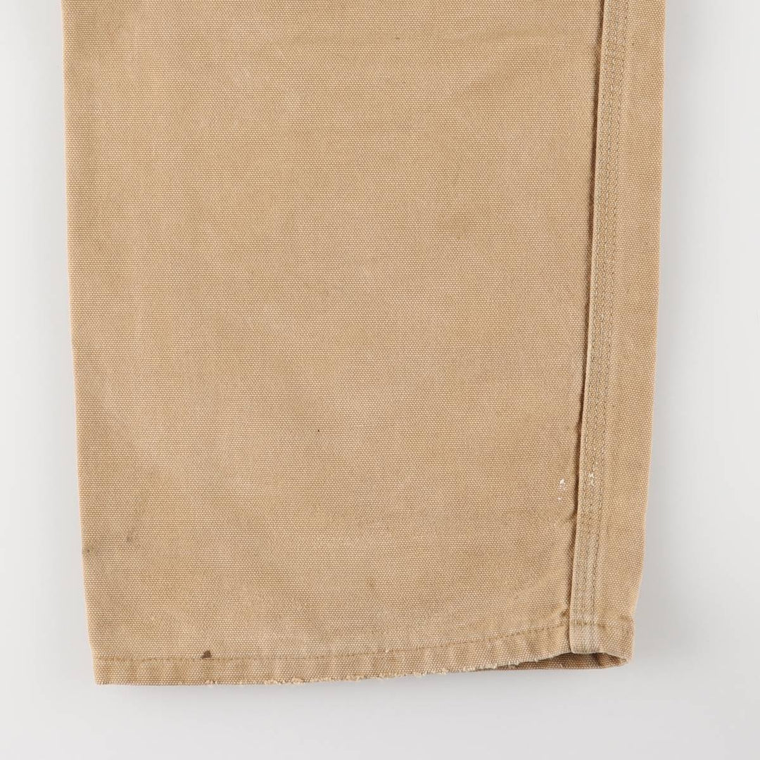 Carhartt Double Knee Duck Overalls for Men (W34 equivalent) unclear ocher yellow type Vintage Second Hand