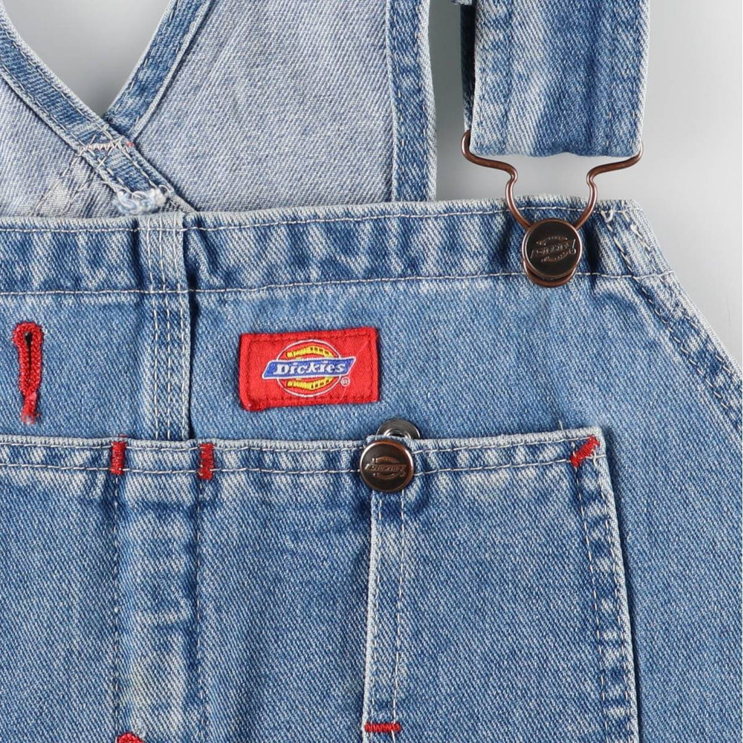 Dickies denim overalls for men, equivalent to W39 cotton blue type Vintage Second Hand