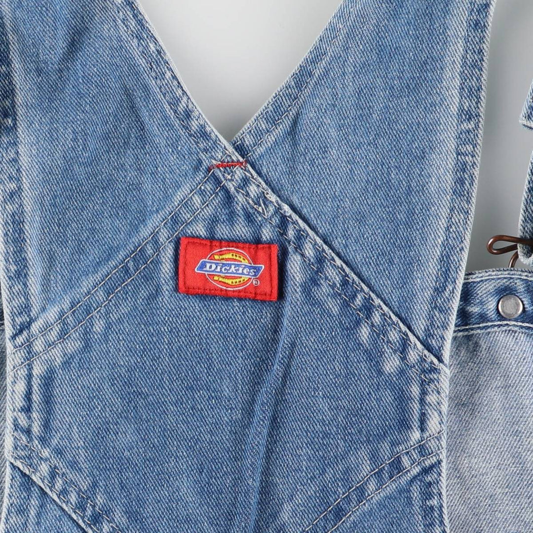 Dickies denim overalls for men, equivalent to W39 cotton blue type Vintage Second Hand