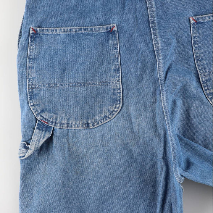 Dickies denim overalls for men, equivalent to W39 cotton blue type Vintage Second Hand