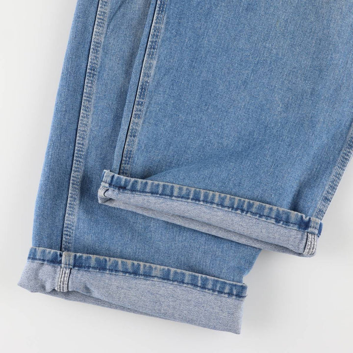Dickies denim overalls for men, equivalent to W39 cotton blue type Vintage Second Hand