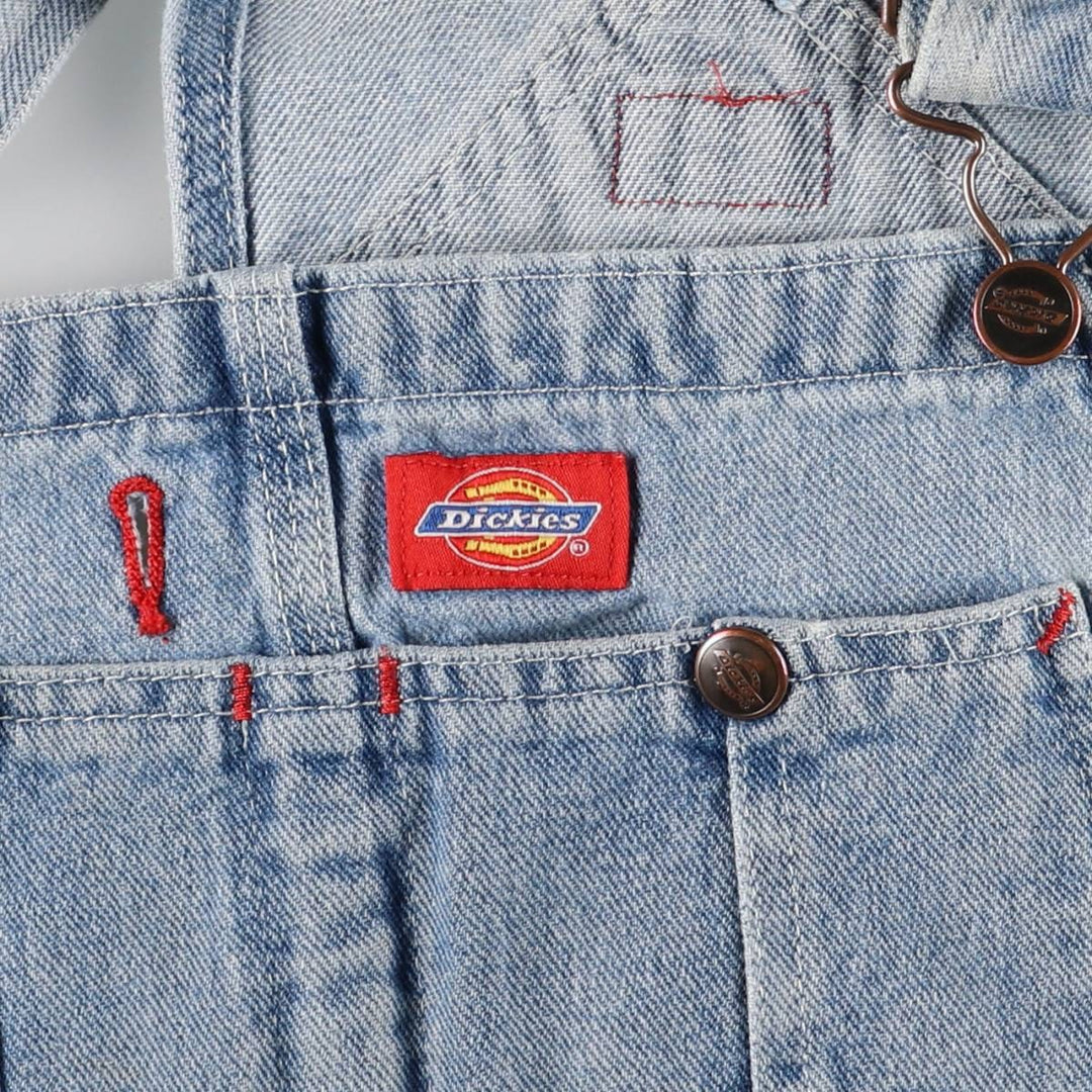 Dickies denim overalls for men, equivalent to w36 cotton blue type Vintage Second Hand