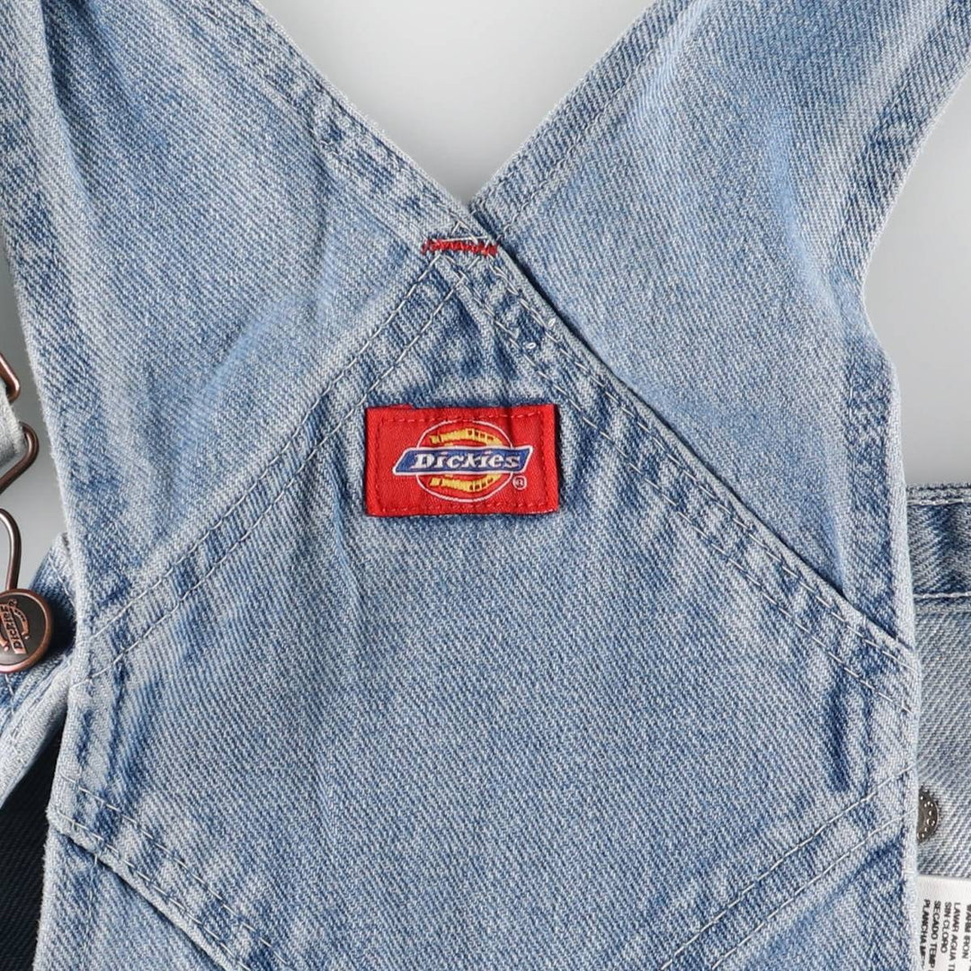 Dickies denim overalls for men, equivalent to w36 cotton blue type Vintage Second Hand