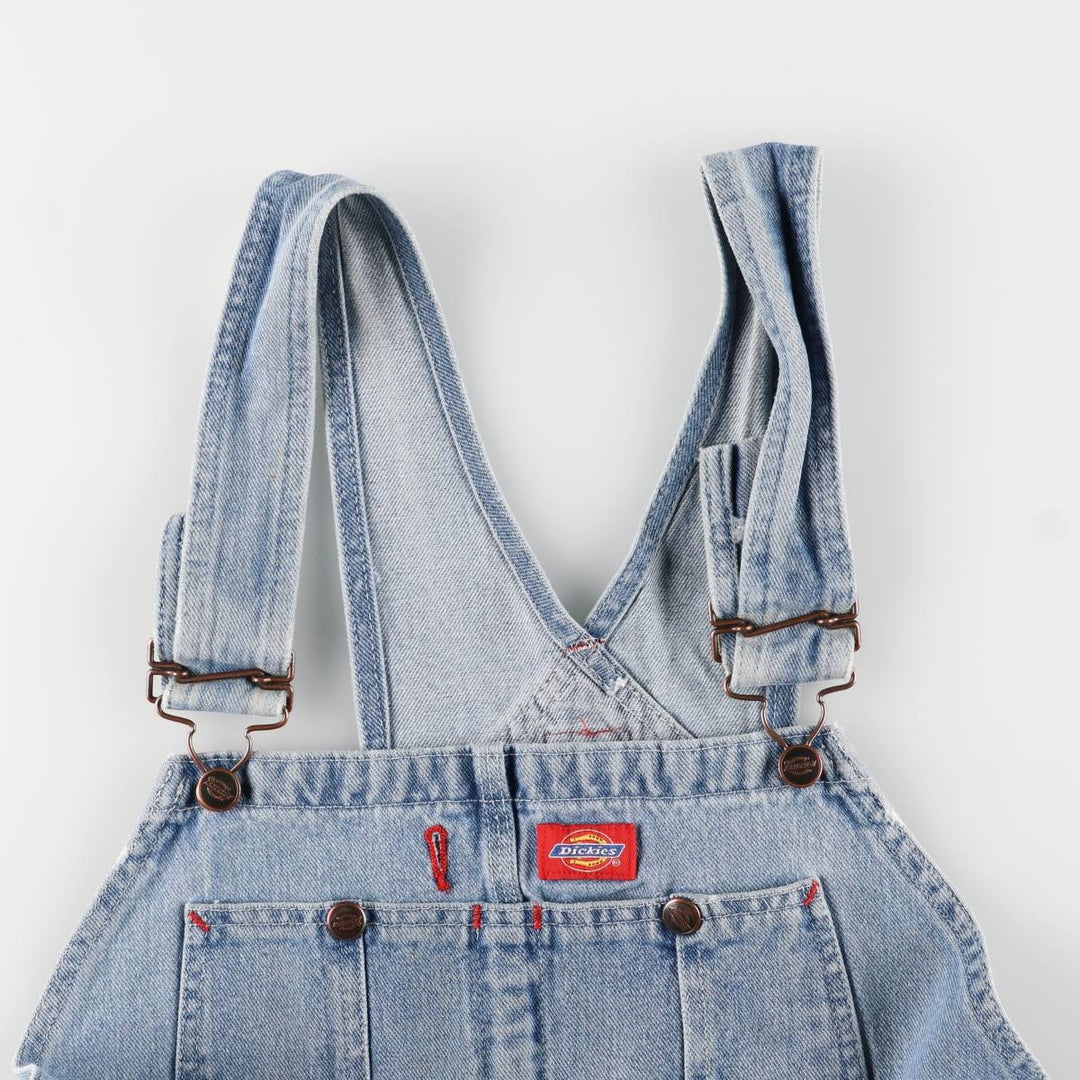 Dickies denim overalls for men, equivalent to w36 cotton blue type Vintage Second Hand