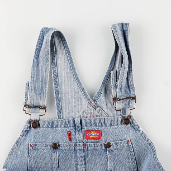 Dickies denim overalls for men, equivalent to w36 cotton blue type Vintage Second Hand