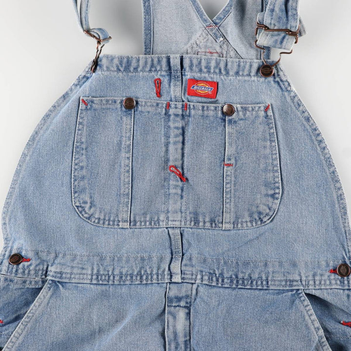 Dickies denim overalls for men, equivalent to w36 cotton blue type Vintage Second Hand