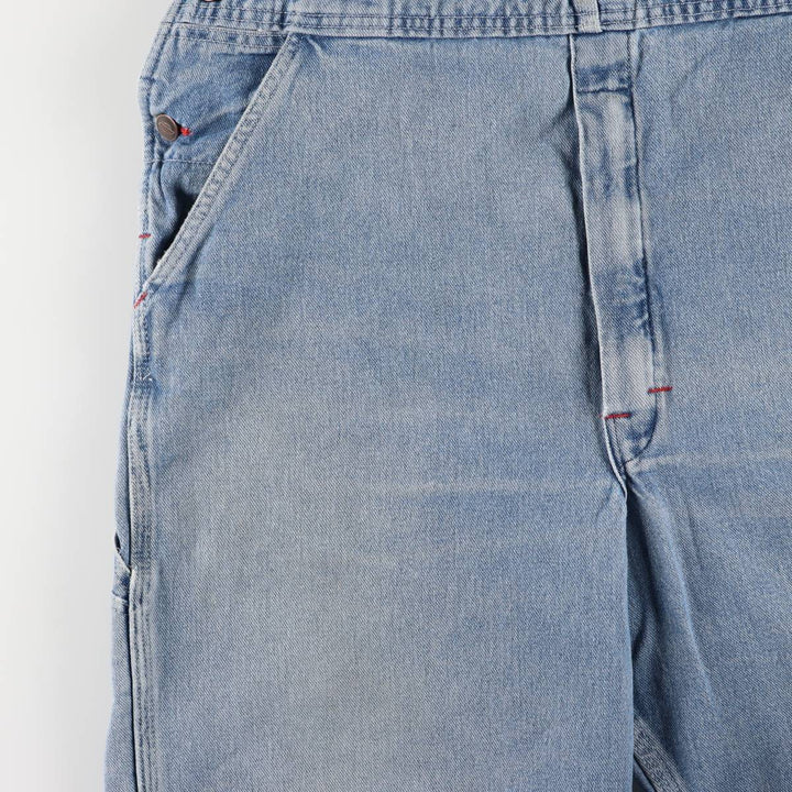 Dickies denim overalls for men, equivalent to w36 cotton blue type Vintage Second Hand