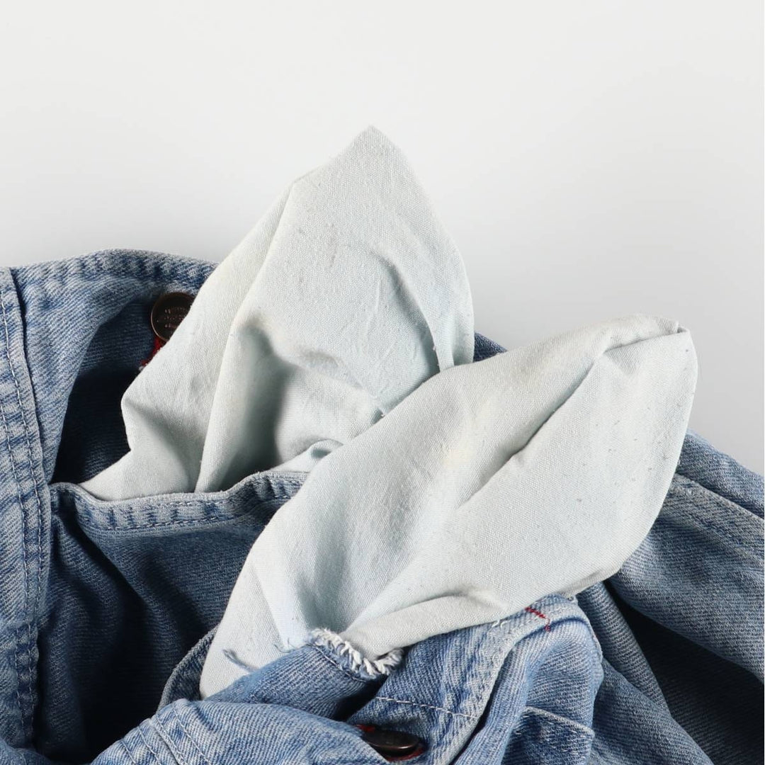 Dickies denim overalls for men, equivalent to w36 cotton blue type Vintage Second Hand