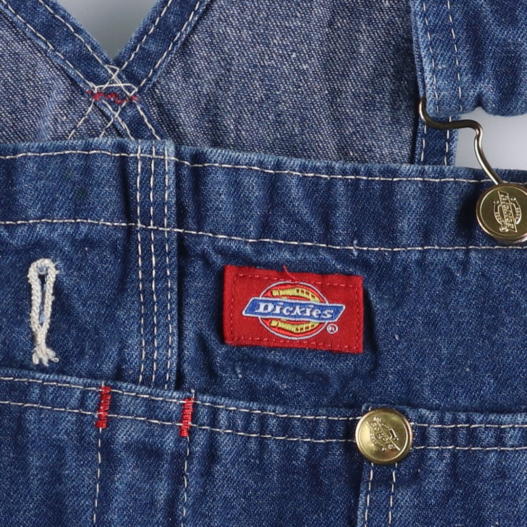 Dickies denim overalls for men, equivalent to w36 cotton blue type Vintage Second Hand
