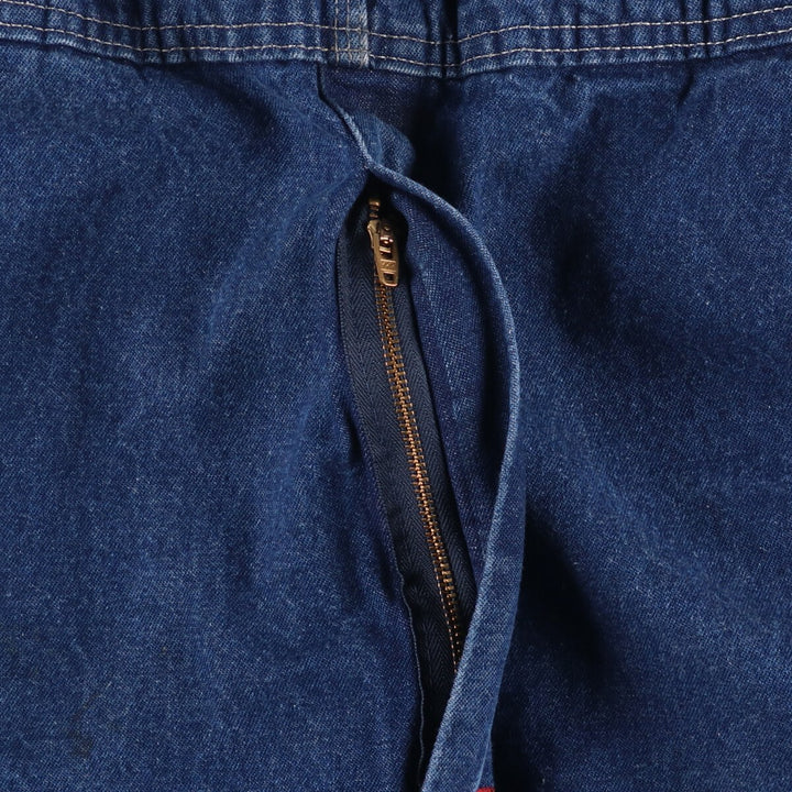 Dickies denim overalls for men, equivalent to w36 cotton blue type Vintage Second Hand