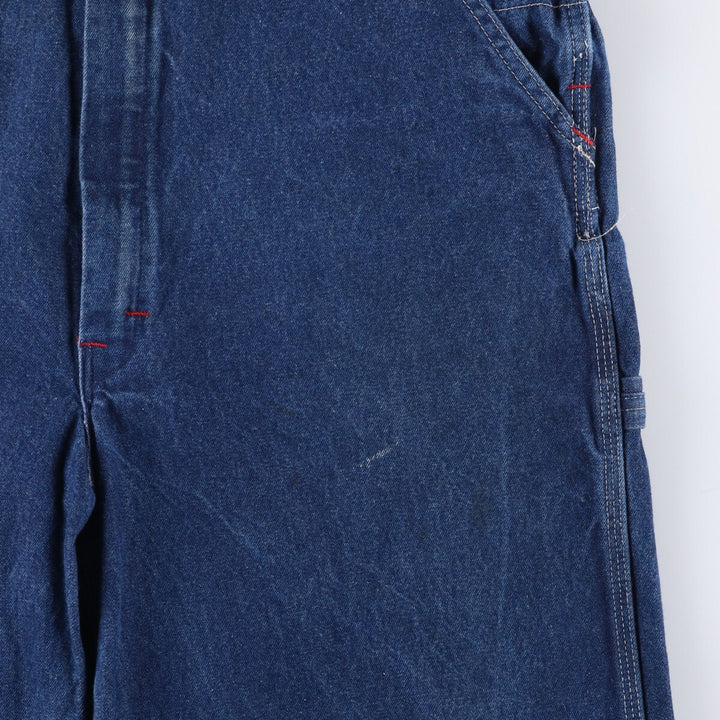 Dickies denim overalls for men, equivalent to w36 cotton blue type Vintage Second Hand