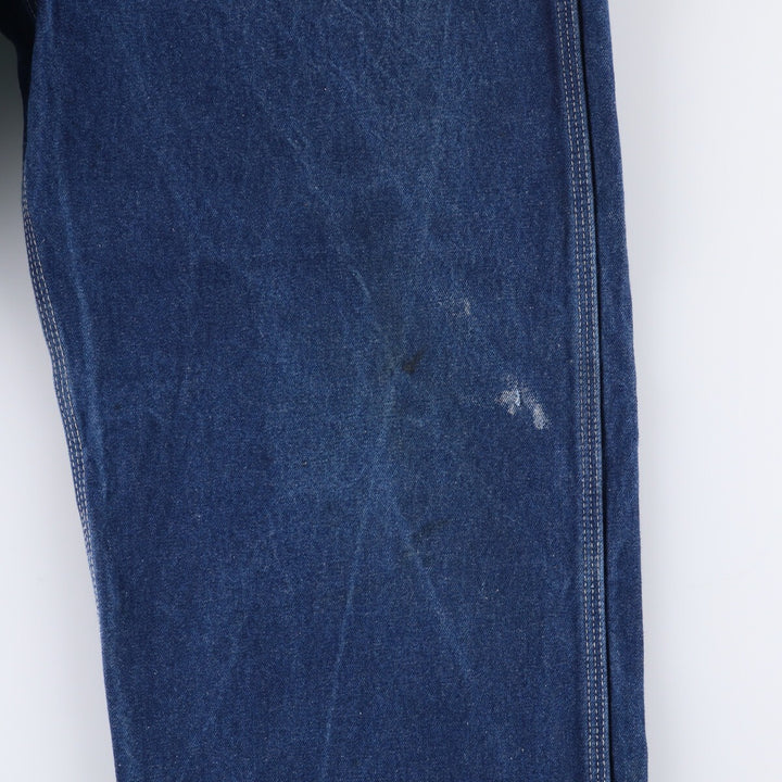Dickies denim overalls for men, equivalent to w36 cotton blue type Vintage Second Hand