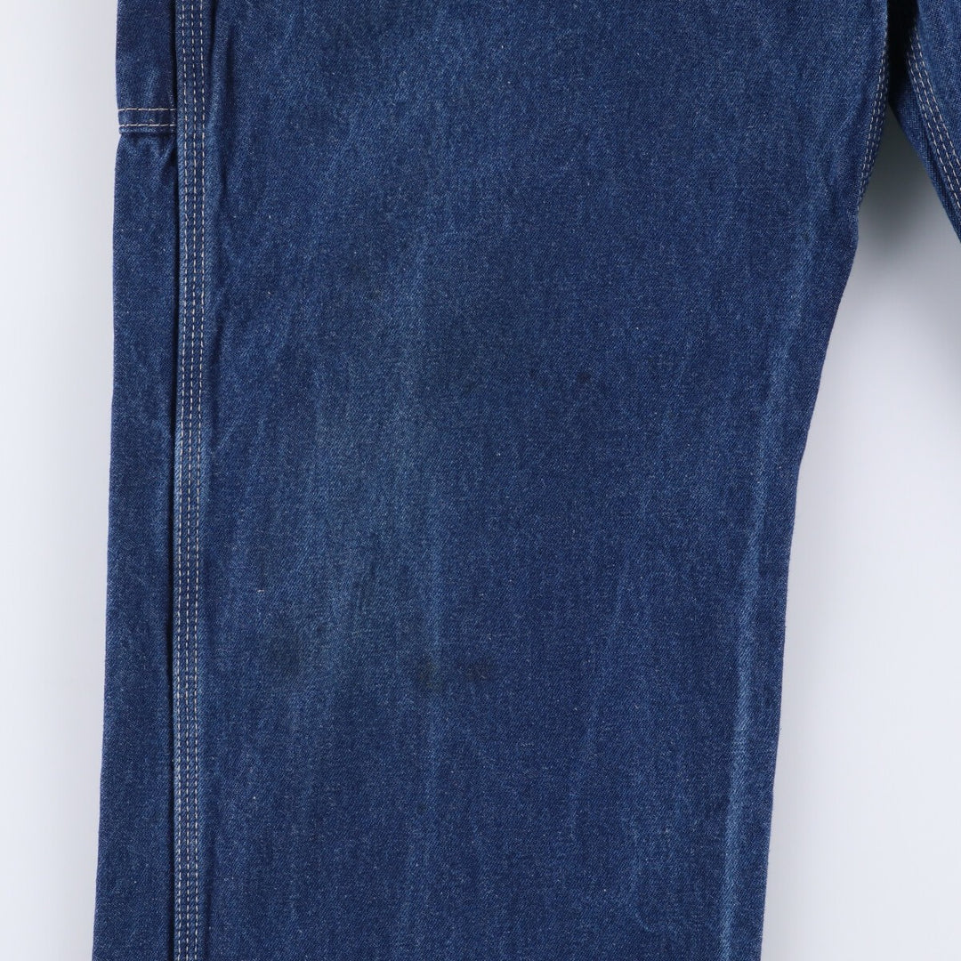 Dickies denim overalls for men, equivalent to w36 cotton blue type Vintage Second Hand