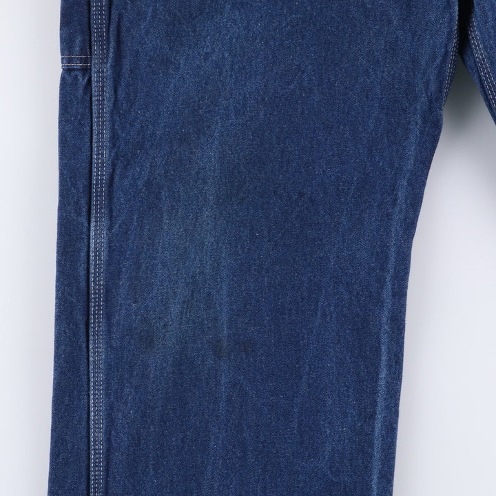 Dickies denim overalls for men, equivalent to w36 cotton blue type Vintage Second Hand