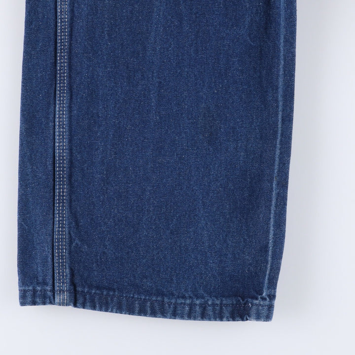 Dickies denim overalls for men, equivalent to w36 cotton blue type Vintage Second Hand