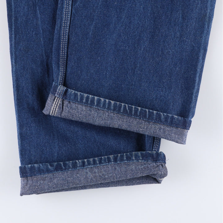 Dickies denim overalls for men, equivalent to w36 cotton blue type Vintage Second Hand