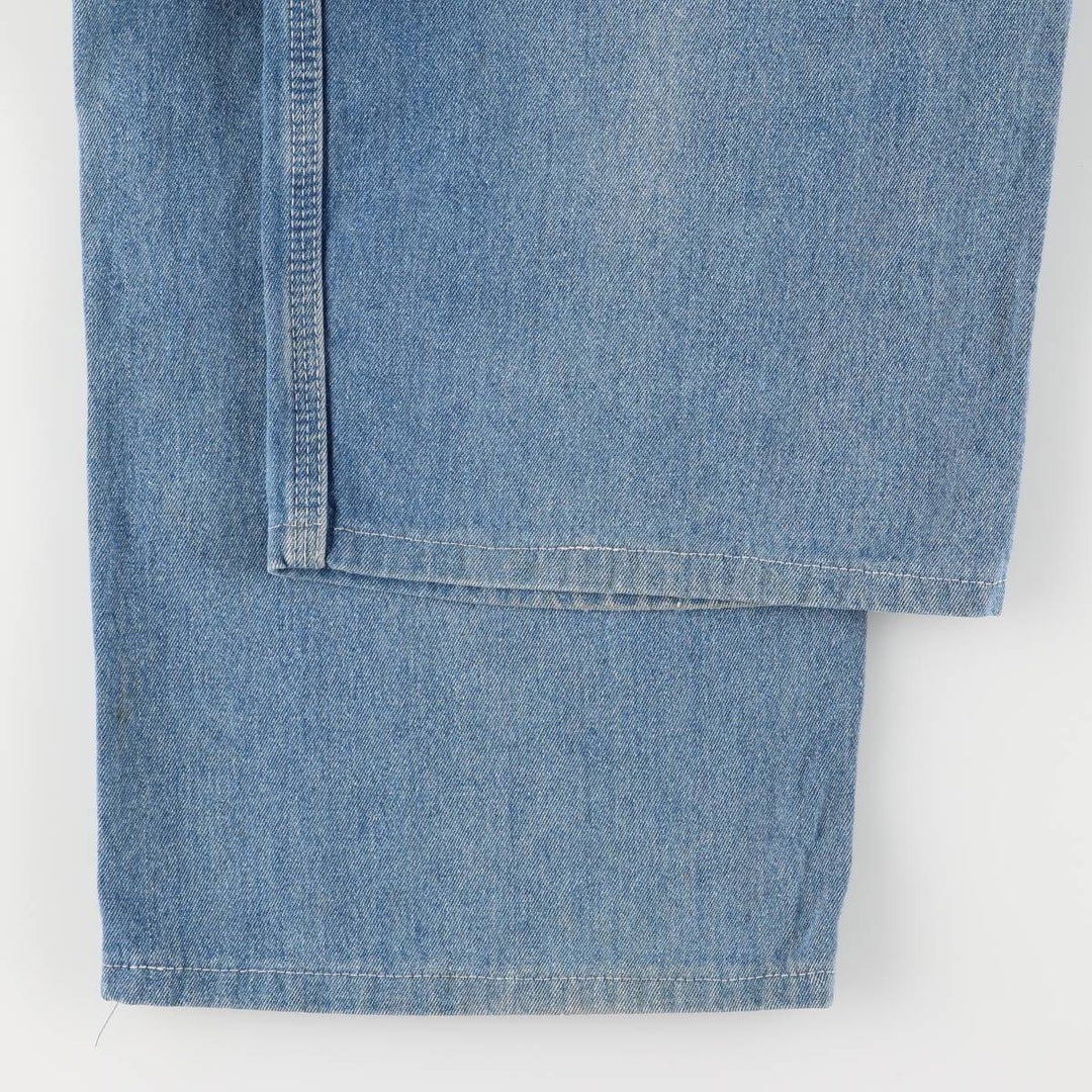 90'S Dickies denim overalls for men, W35 equivalent, vintage unclear blue type Vintage Second Hand