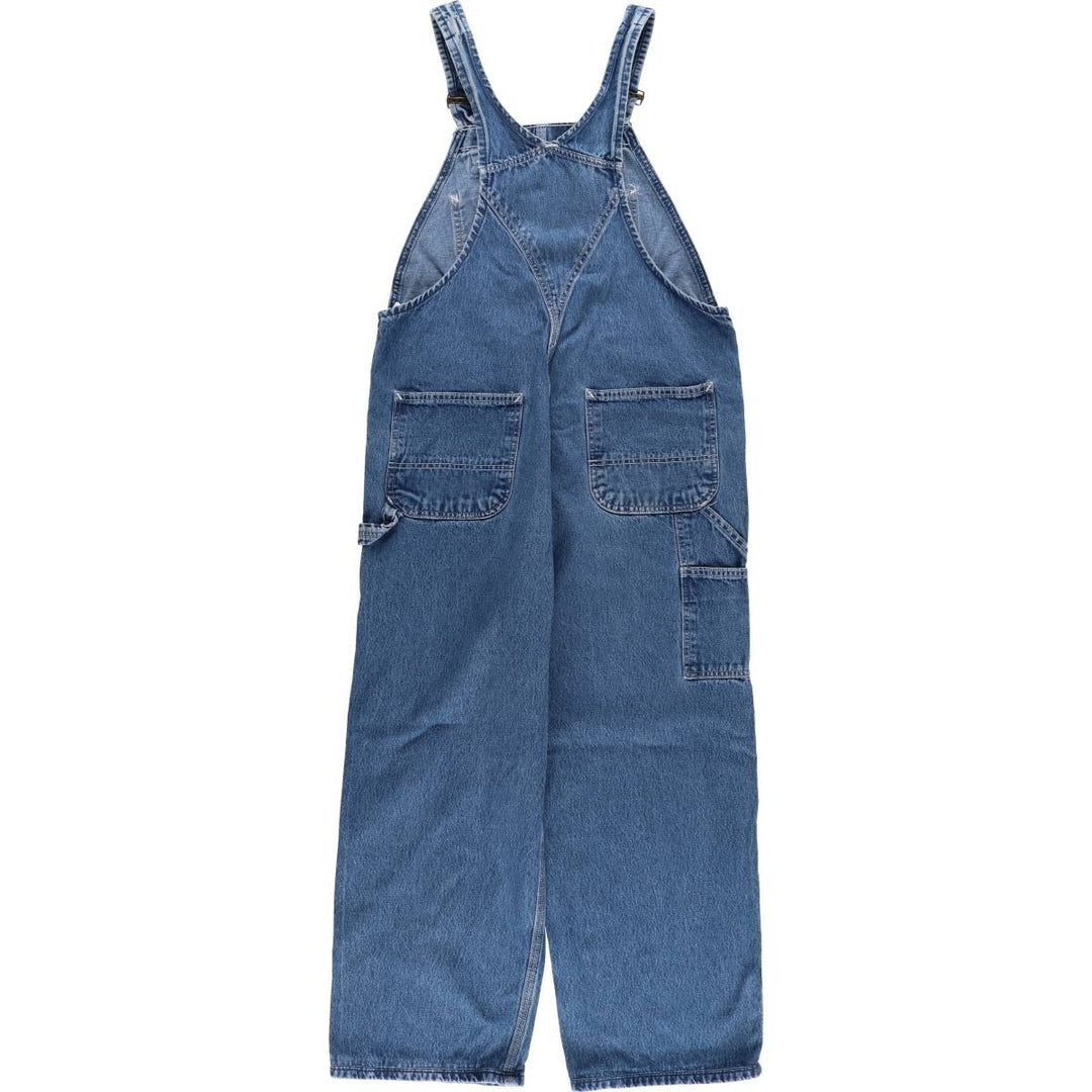 Carhartt denim overalls for men, equivalent to W38 cotton blue type Vintage Second Hand