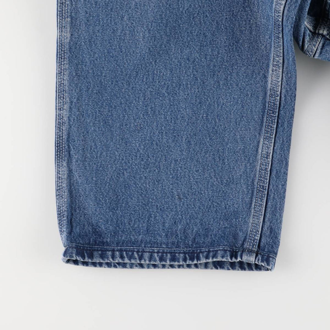 Carhartt denim overalls for men, equivalent to W38 cotton blue type Vintage Second Hand