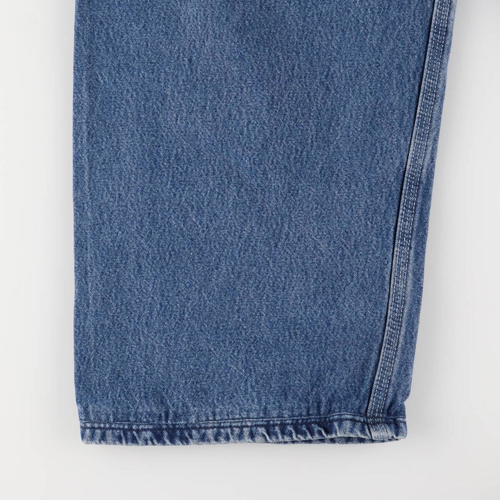 Carhartt denim overalls for men, equivalent to W38 cotton blue type Vintage Second Hand