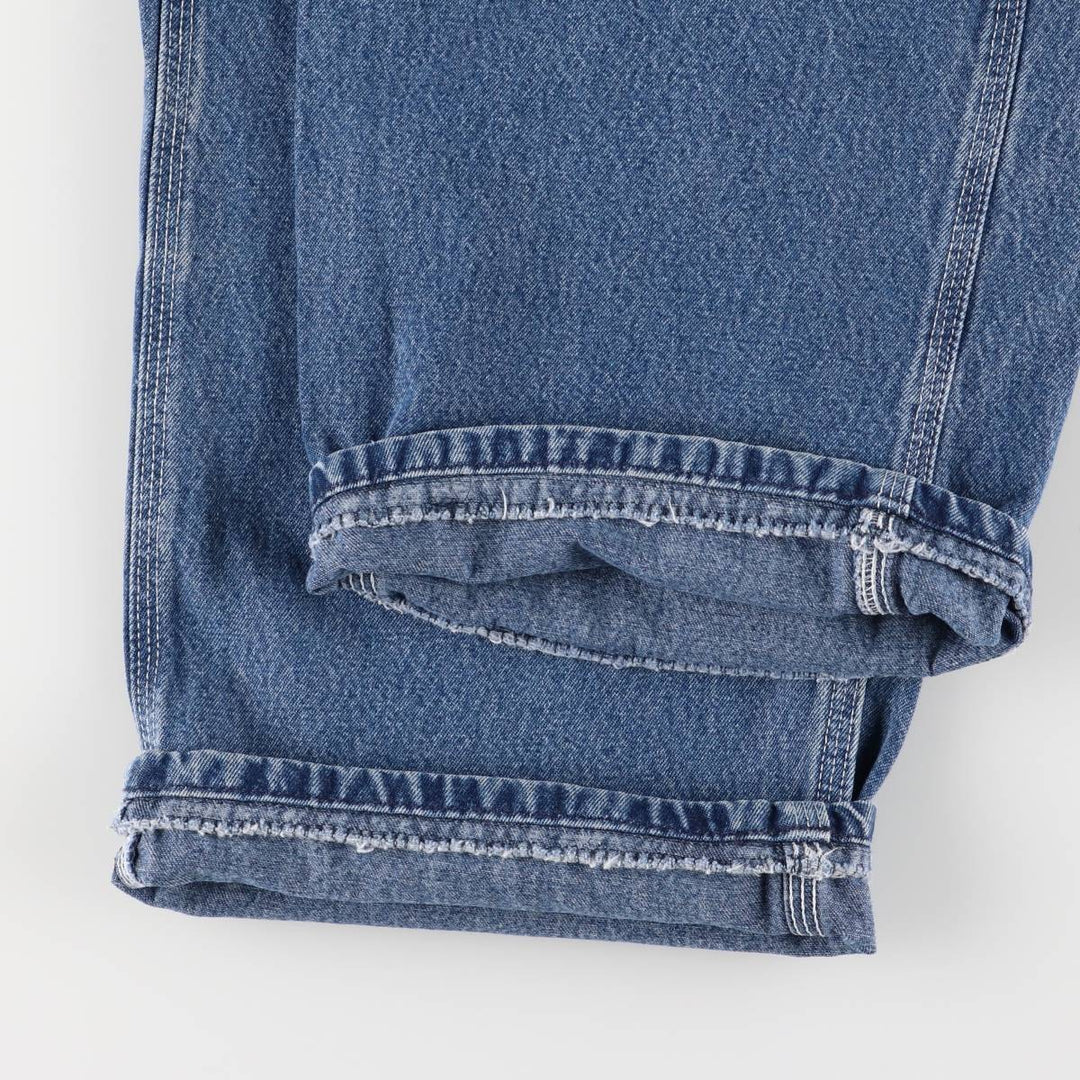 Carhartt denim overalls for men, equivalent to W38 cotton blue type Vintage Second Hand