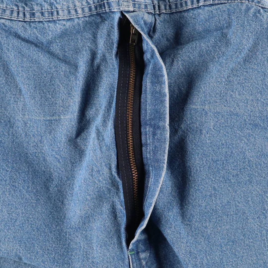 70'S Osh Kosh denim overalls, made in the USA, men's size w36, vintage cotton blue type Vintage Second Hand