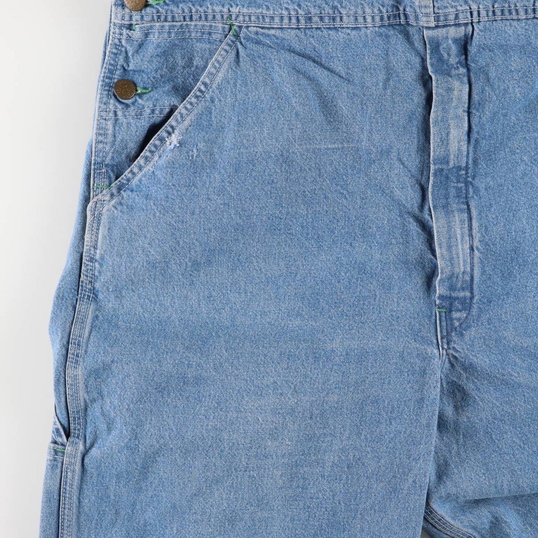 70'S Osh Kosh denim overalls, made in the USA, men's size w36, vintage cotton blue type Vintage Second Hand