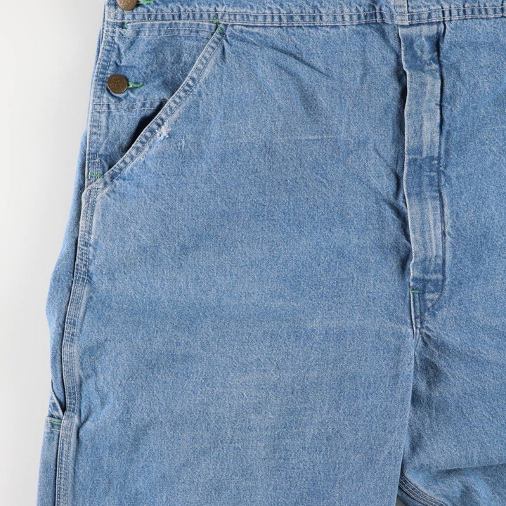 70'S Osh Kosh denim overalls, made in the USA, men's size w36, vintage cotton blue type Vintage Second Hand