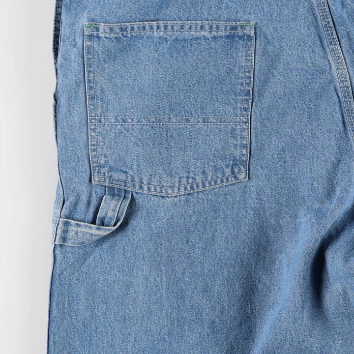 70'S Osh Kosh denim overalls, made in the USA, men's size w36, vintage cotton blue type Vintage Second Hand