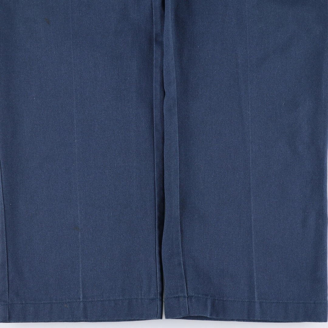 90'S Dickies Work Pants, Men's, Size W34, Vintage polyester navy blue type Vintage Second Hand