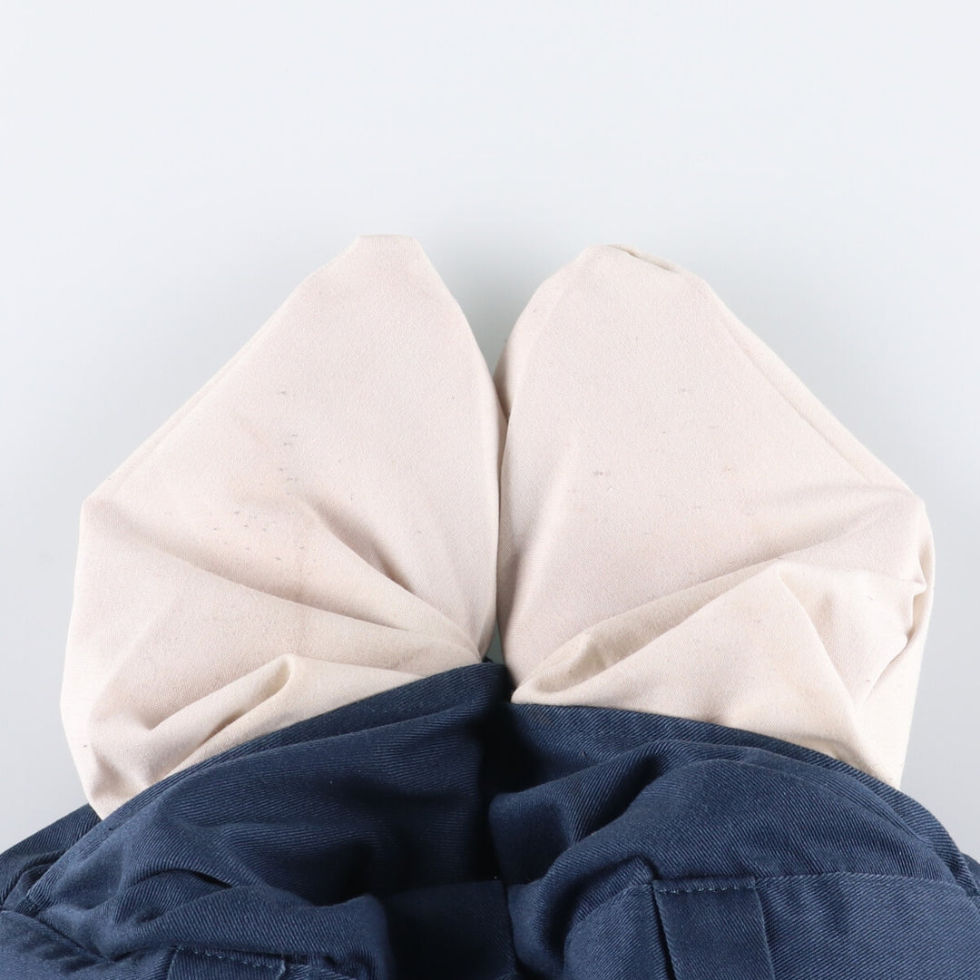 90'S Dickies Work Pants, Men's, Size W34, Vintage polyester navy blue type Vintage Second Hand