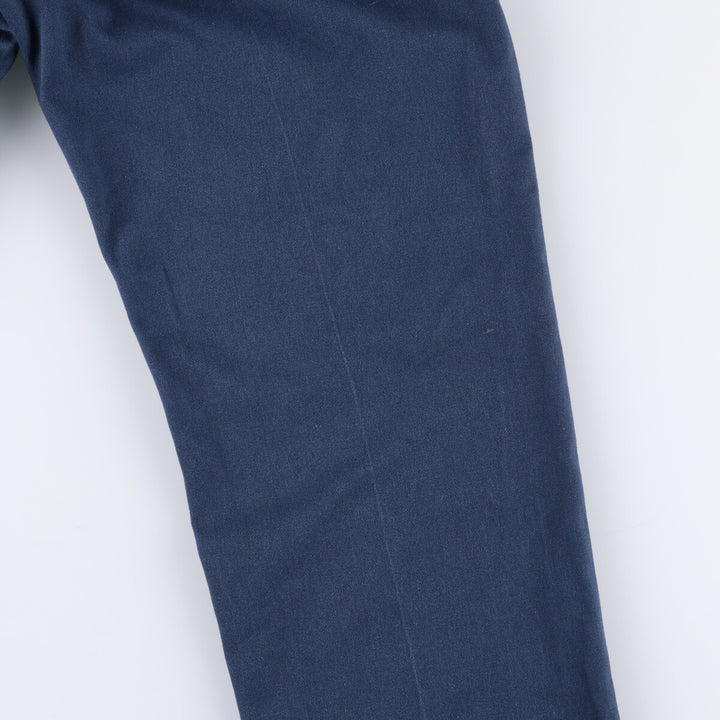 90'S Dickies Work Pants, Men's, Size W34, Vintage polyester navy blue type Vintage Second Hand