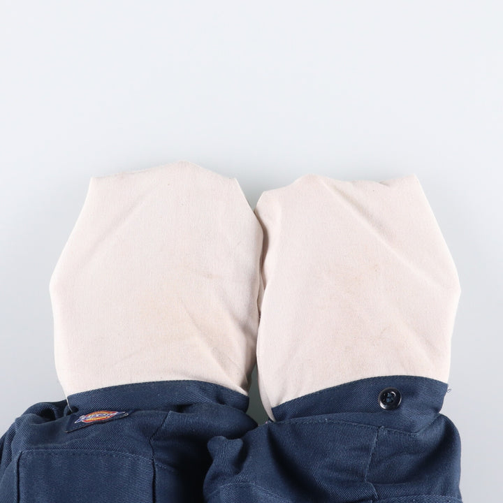 90'S Dickies Work Pants, Men's, Size W34, Vintage polyester navy blue type Vintage Second Hand