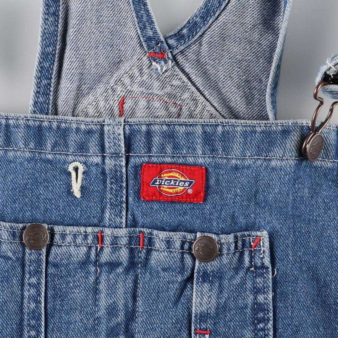 Dickies denim overalls for men, equivalent to W39 cotton blue type Vintage Second Hand